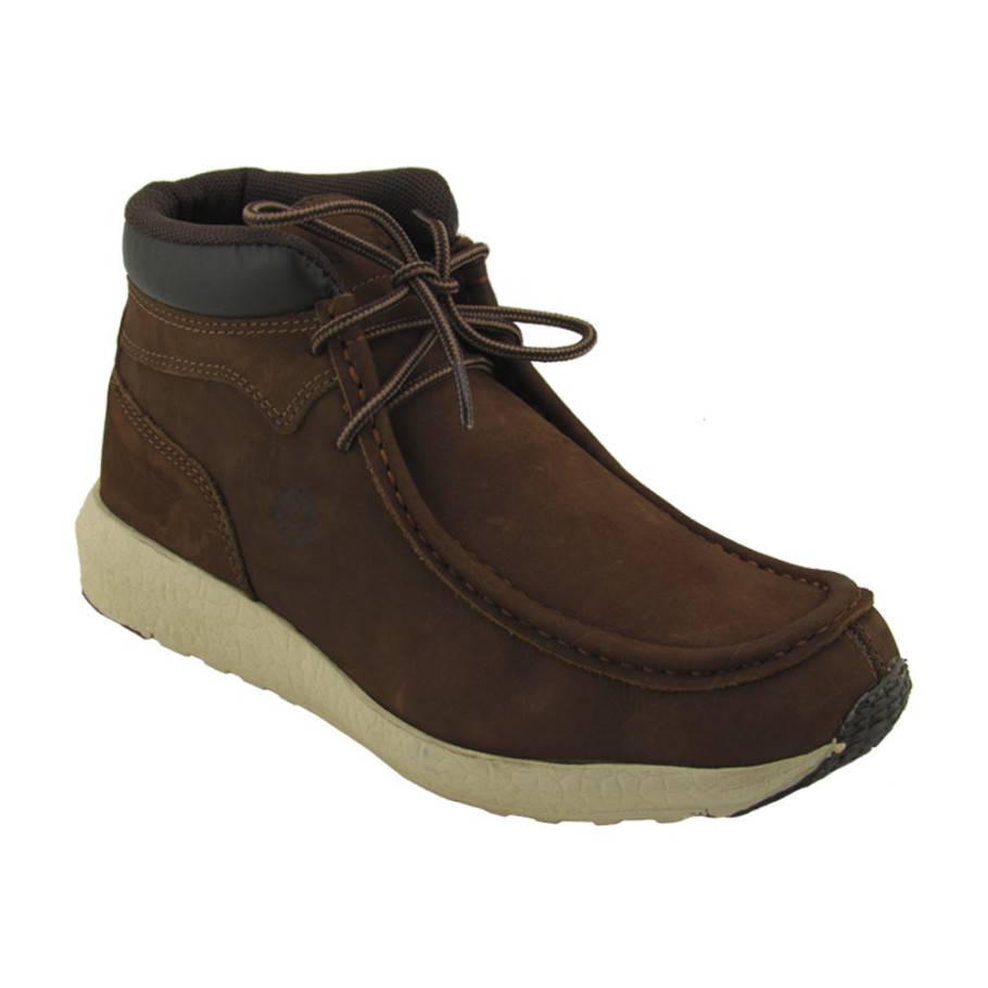 【R&B】Race Brown Tender Love Tênis Prescott 303 CAFE/LATEX: Estilo e Conforto